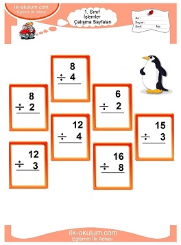 Çocuklar İçin toplam işlemi yaprak testleri 